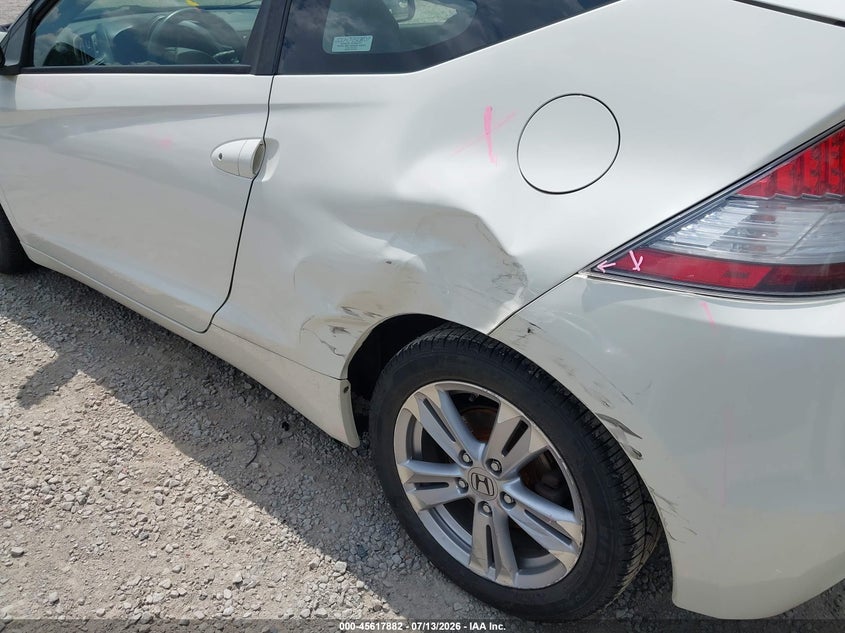 2011 Honda Cr-Z Ex VIN: JHMZF1D67BS005809 Lot: 45617882