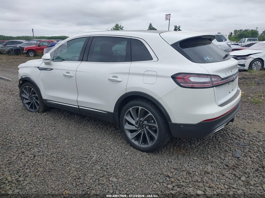 Vin: 2lmpj8kp9lbl03883, lot: 46116359, lincoln nautilus reserve 20203