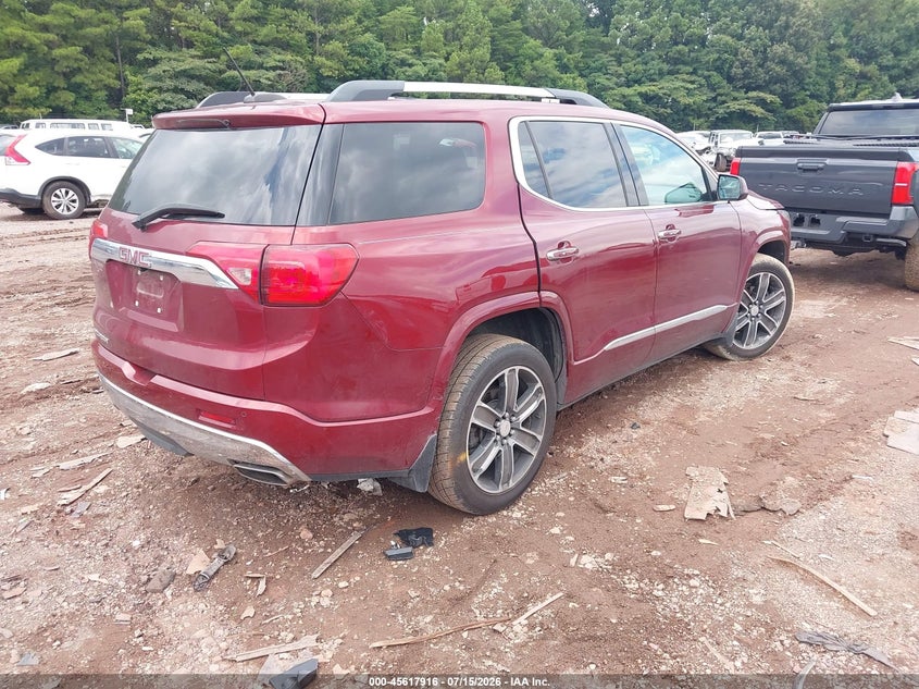 Vin: 1gkknpls9jz177907, lot: 46116366, gmc acadia denali 20184