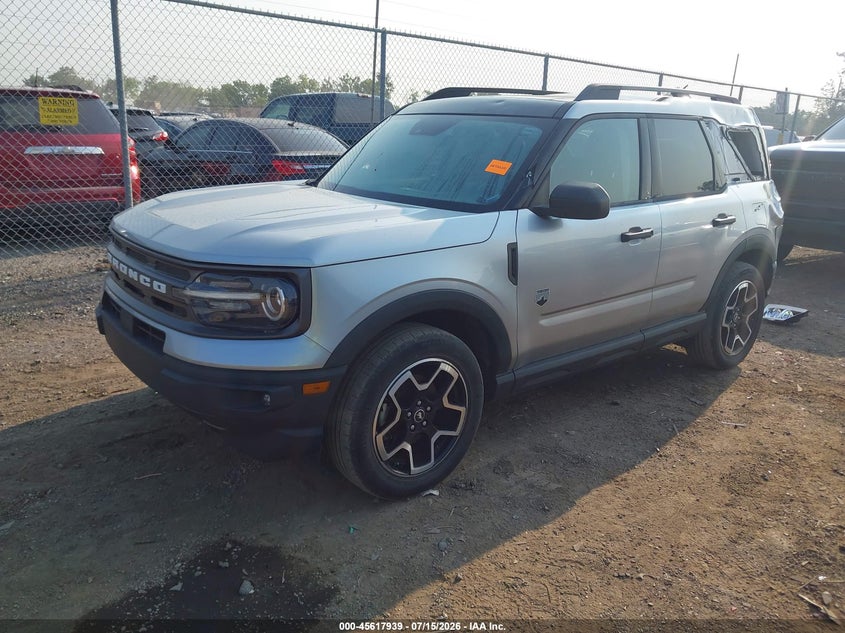 2021 FORD BRONCO SPORT auction photo 2