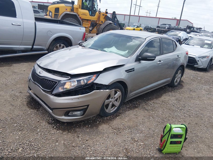 Vin: knagm4a72e5453033, lot: 46116403, kia optima lx 20142
