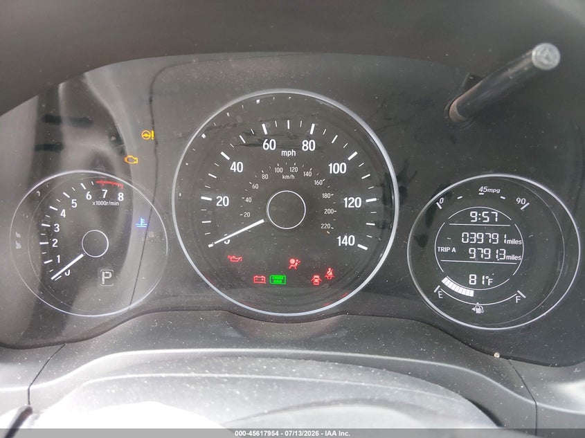 2020 HONDA HR-V auction photo 7
