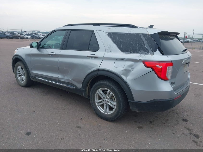 Vin: 1fmsk8dh1mgc43343, lot: 46116418, ford explorer xlt 20213