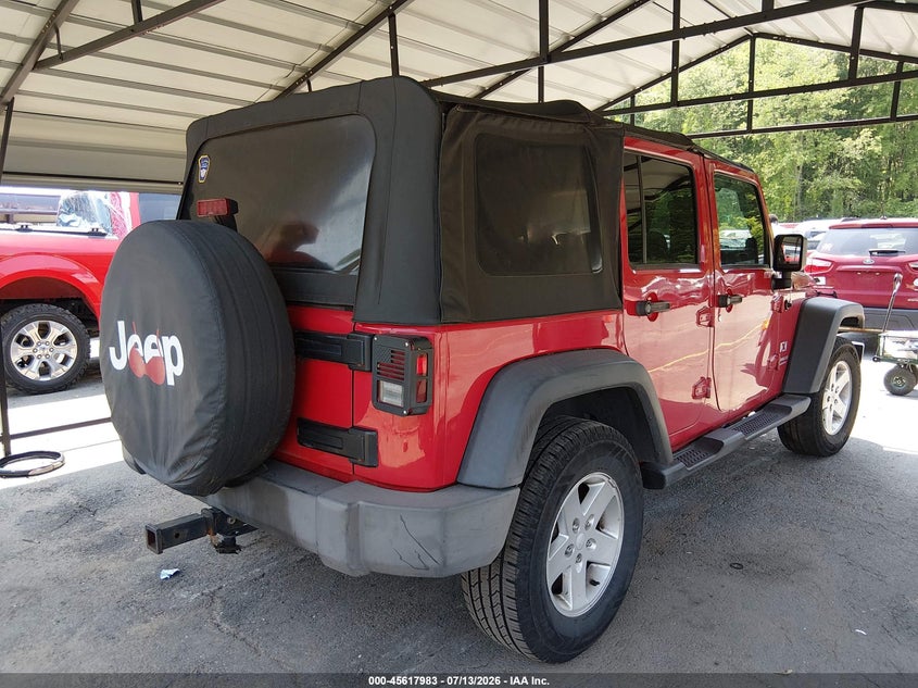 2007 JEEP WRANGLER auction photo 4