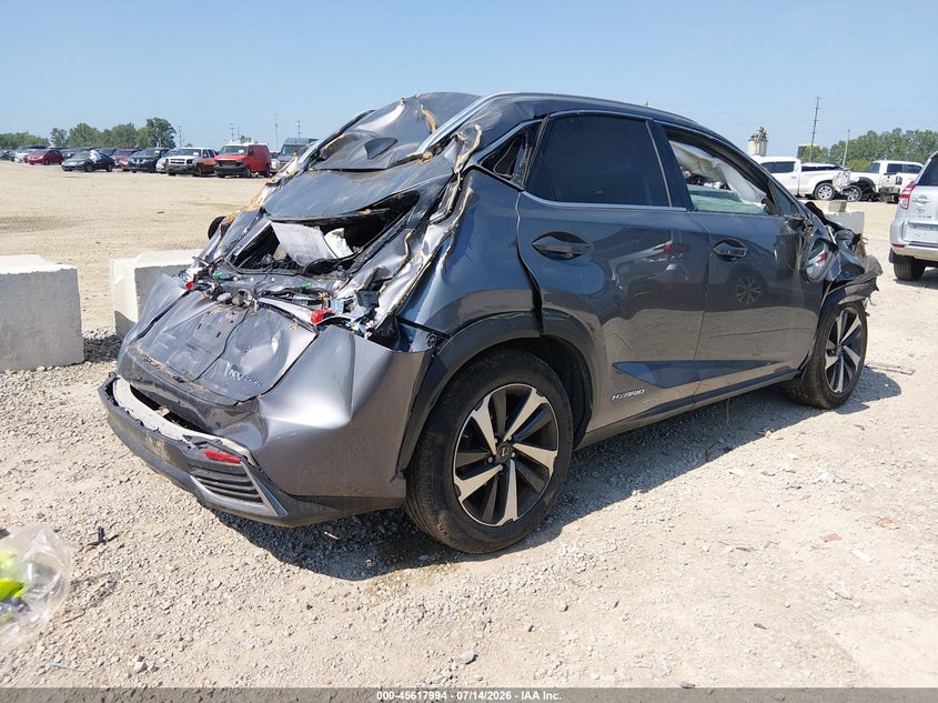 Vin: jtjbjrbz1j2093829, lot: 46116444, lexus nx 300h 20184