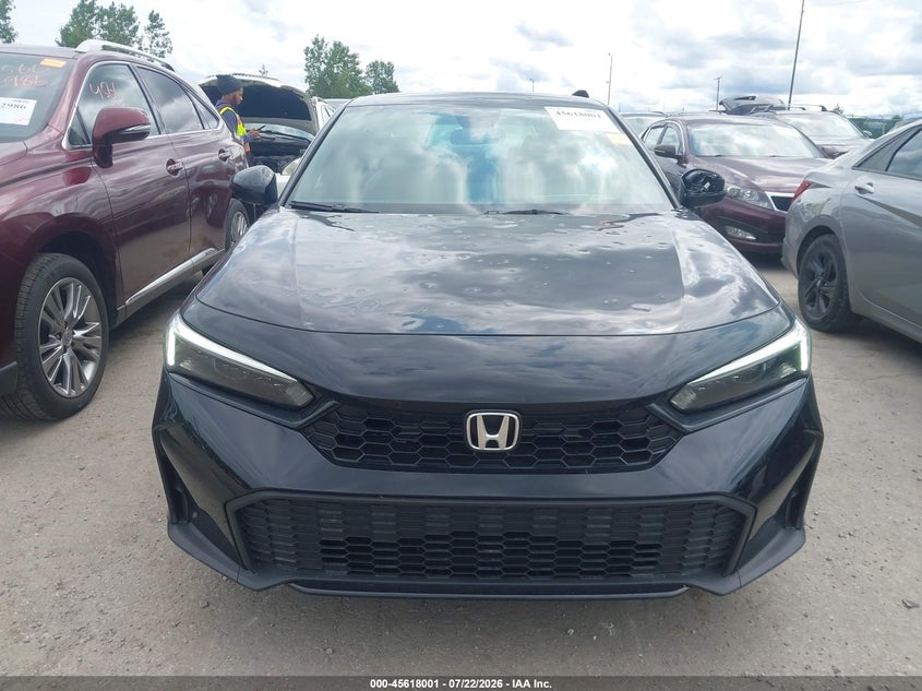 2026 HONDA CIVIC SEDAN 2.0L I-4 DI, DOHC, VVT, 141HP