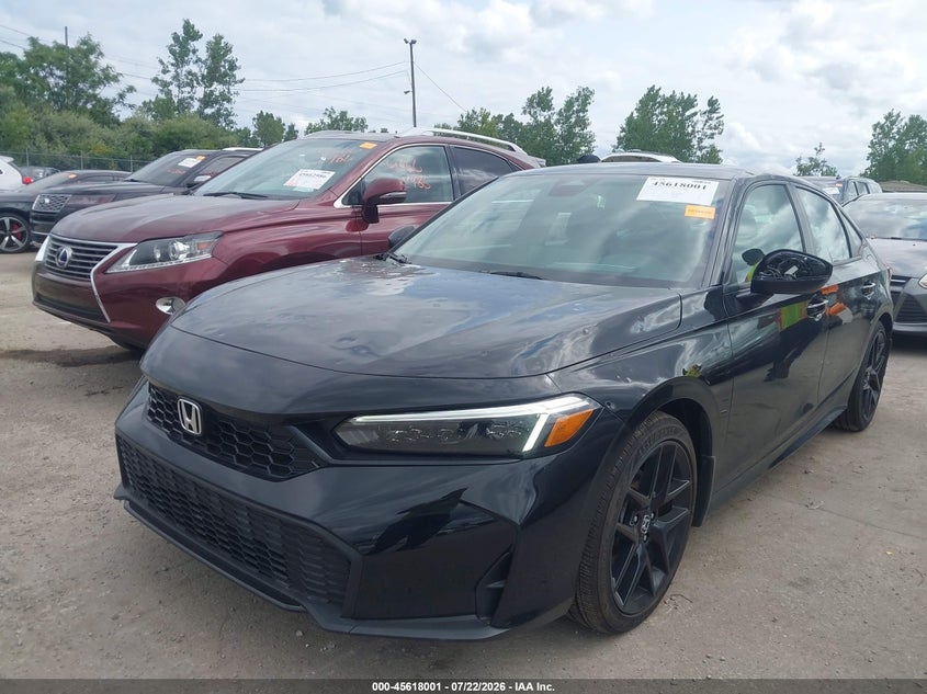 2026 HONDA CIVIC SEDAN 2.0L I-4 DI, DOHC, VVT, 141HP