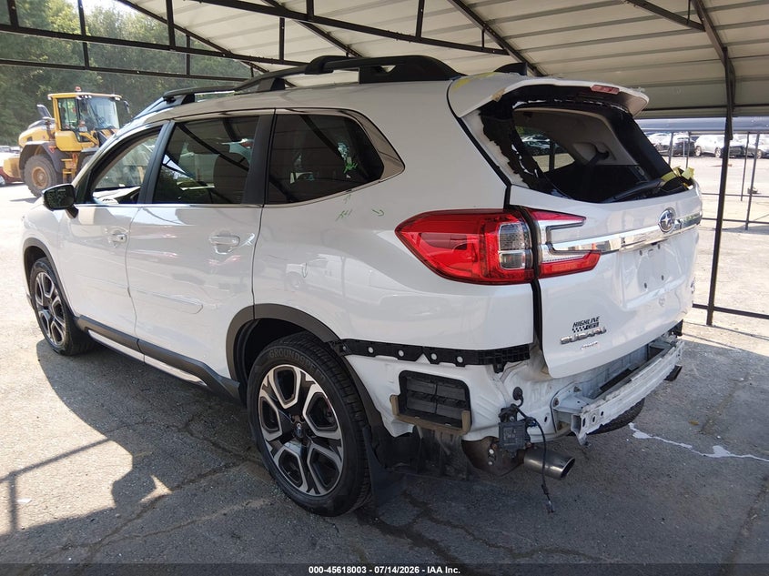 Vin: 4s4wmaud6p3414874, lot: 46116453, subaru ascent limited 7-passenger 20233