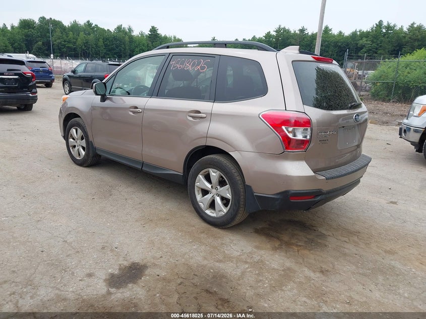 Vin: jf2sjadc2gh534856, lot: 46116475, subaru forester 2.5i premium 20163