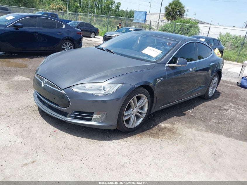 5YJSA1S10EFP56681 2014 TESLA MODEL S photo 1