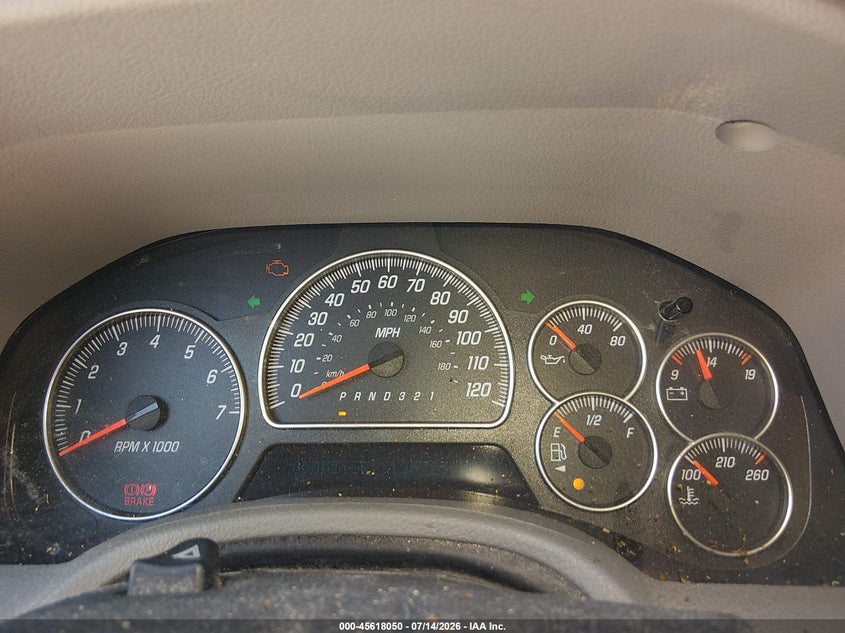2007 GMC Envoy Slt VIN: 1GKDT13S772170631 Lot: 45618050
