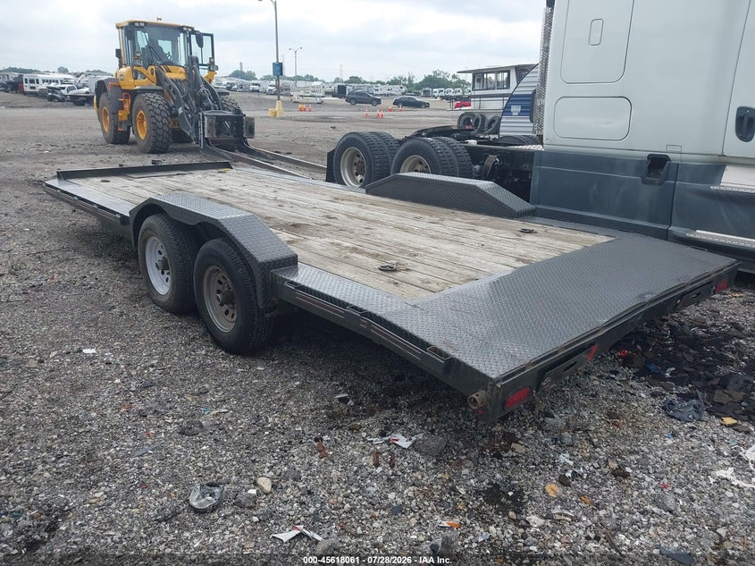 2021 DIAMOND C FLATBED TRAILER auction photo 3