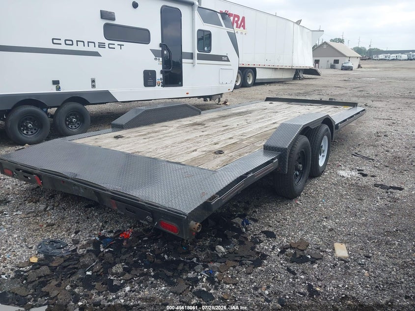 2021 DIAMOND C FLATBED TRAILER auction photo 4