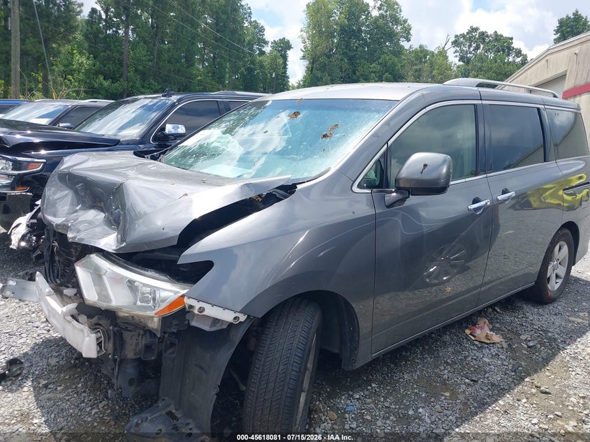 Vin: jn8ae2kp8h9165303, lot: 46116531, nissan quest sv 20172