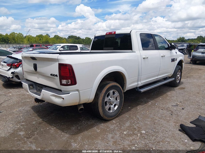 Vin: 3c6ur5fl6hg767386, lot: 46116536, ram 2500 laramie  4x4 6'4 box 20174