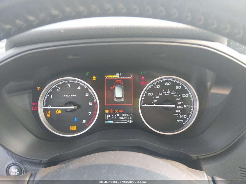 2021 SUBARU FORESTER auction photo 7