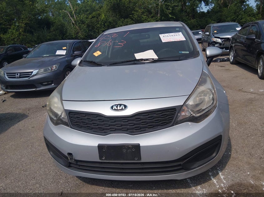 2015 Kia Rio Lx VIN: KNADM4A3XF6503804 Lot: 45618163