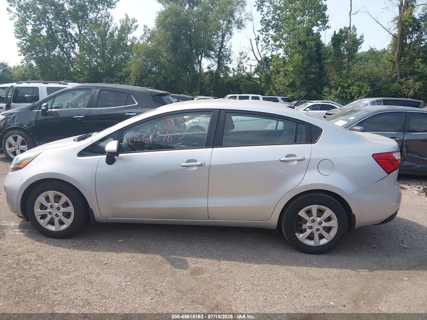 2015 Kia Rio Lx VIN: KNADM4A3XF6503804 Lot: 45618163