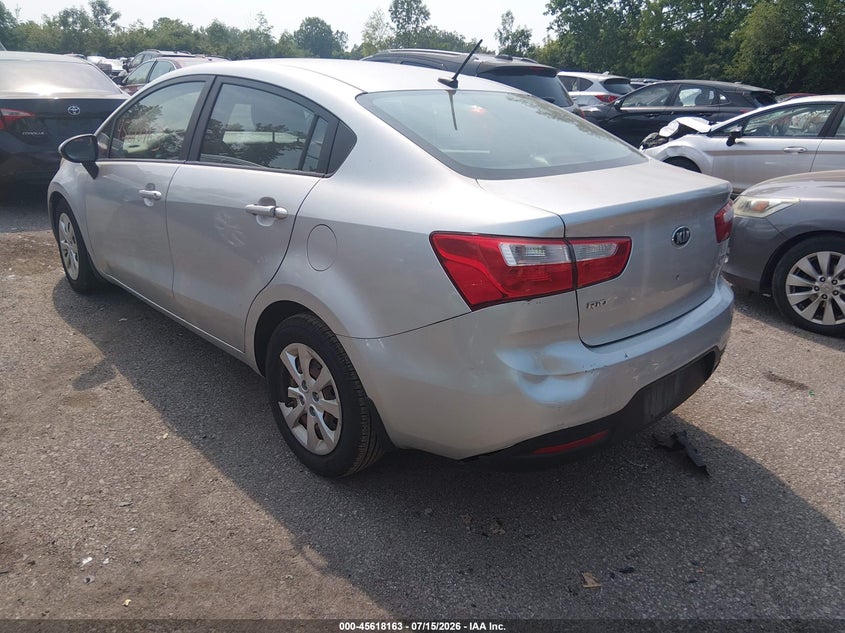 Vin: knadm4a3xf6503804, lot: 46116612, kia rio lx 20153