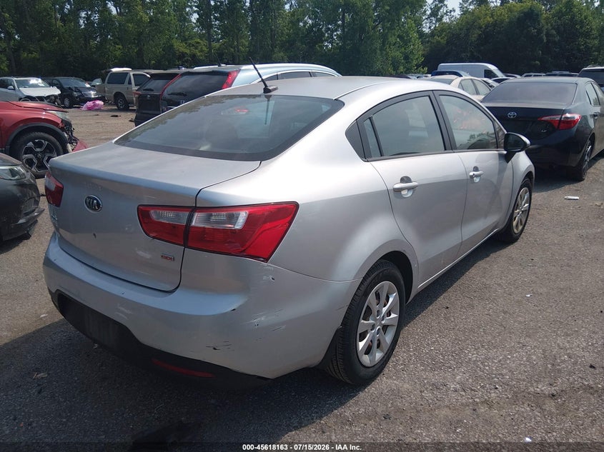 Vin: knadm4a3xf6503804, lot: 46116612, kia rio lx 20154