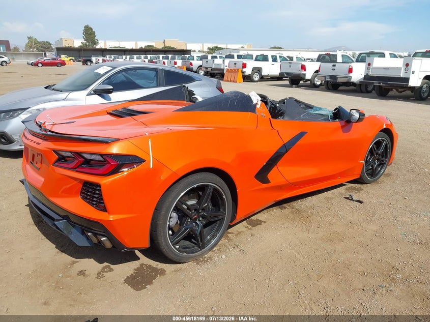 2021 Chevrolet Corvette Stingray Rwd 2Lt VIN: 1G1YB3D40M5109930 Lot: 45618169