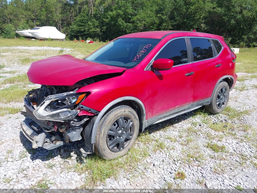 2017 NISSAN ROGUE auction photo 2