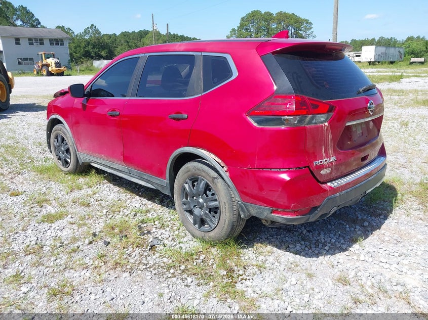 2017 NISSAN ROGUE auction photo 3