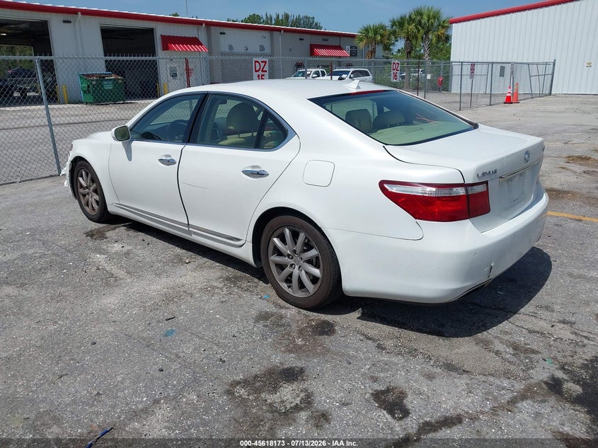 2008 Lexus Ls 460 VIN: JTHBL46F385062878 Lot: 45618173