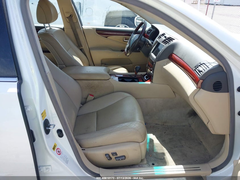 2008 Lexus Ls 460 VIN: JTHBL46F385062878 Lot: 45618173