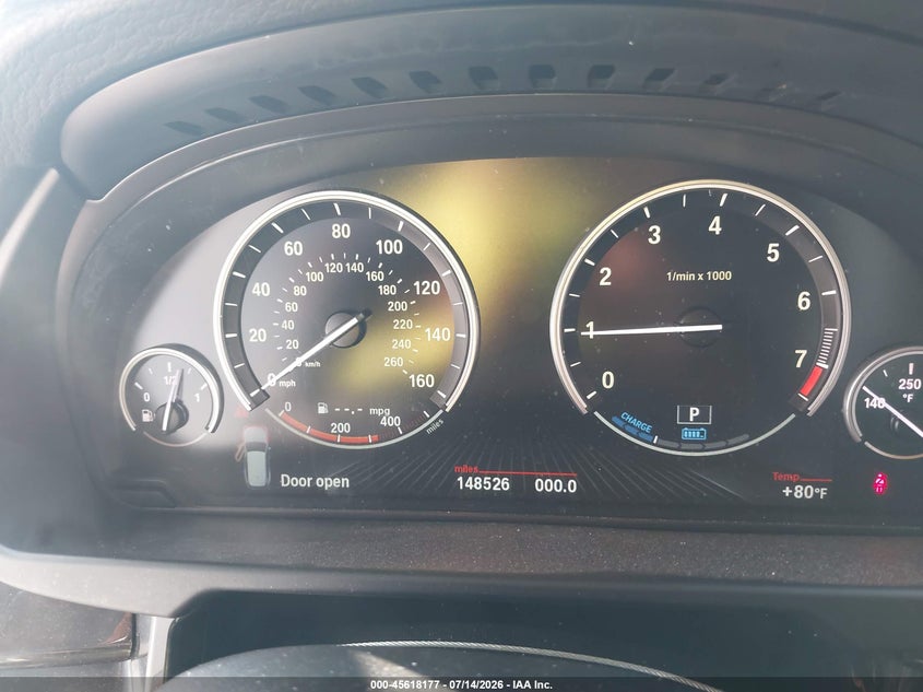 2016 BMW X5 EDRIVE auction photo 7