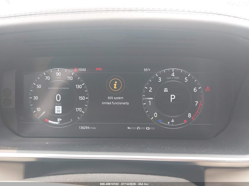 2018 Land Rover Range Rover 5.0L V8 Supercharged VIN: SALGS2RE3JA503898 Lot: 45618182