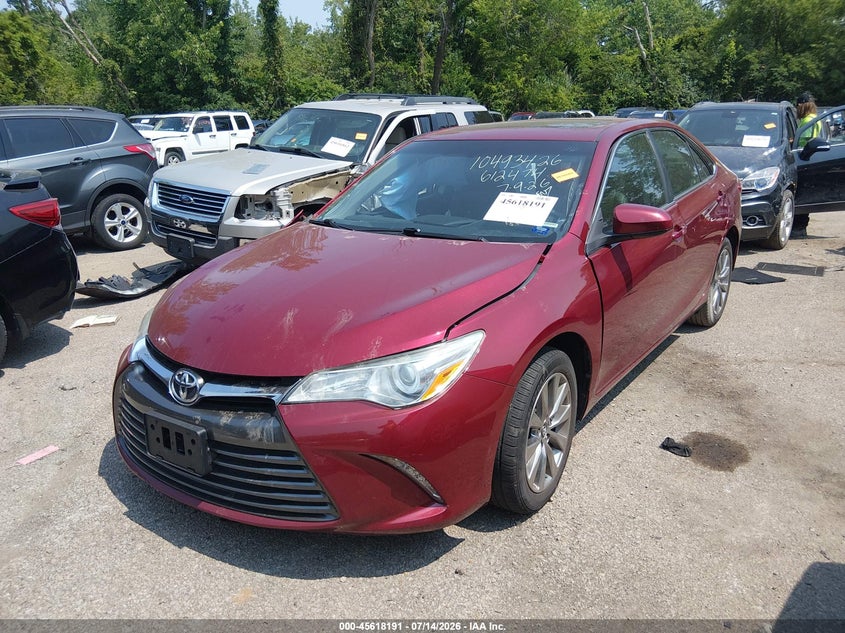 2016 Toyota Camry, Right Side, IAAI, VIN 4T1BF1FK7GU612474 — photo 2