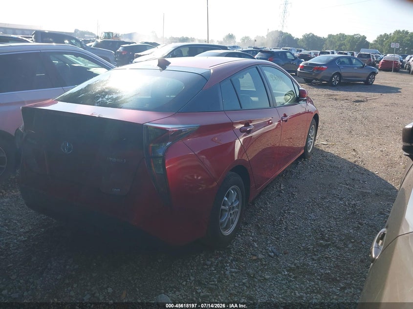 2018 TOYOTA PRIUS auction photo 4