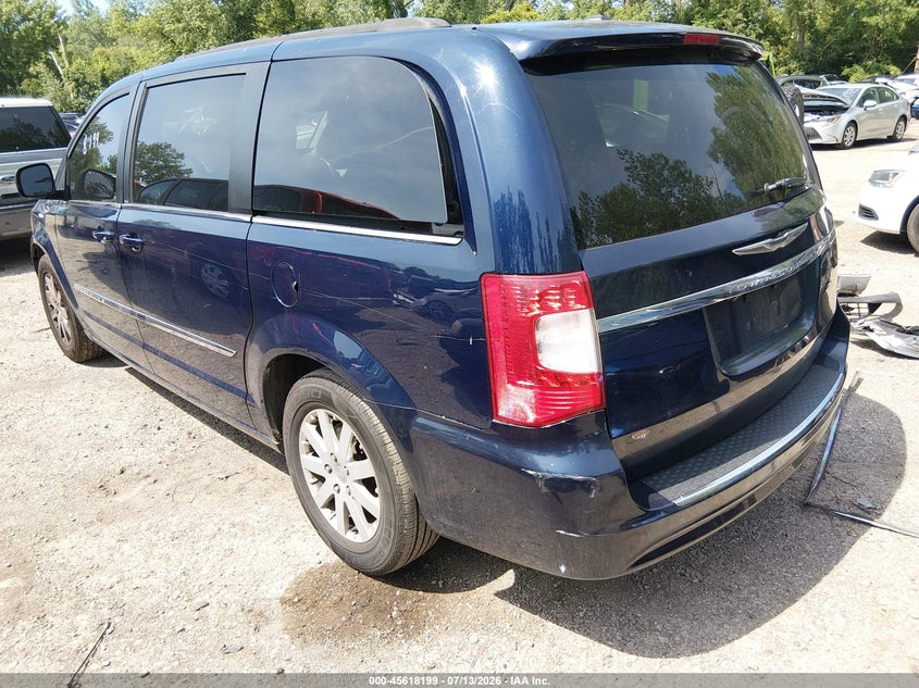 Vin: 2c4rc1bgxer112316, lot: 46116650, chrysler town & country touring 20143