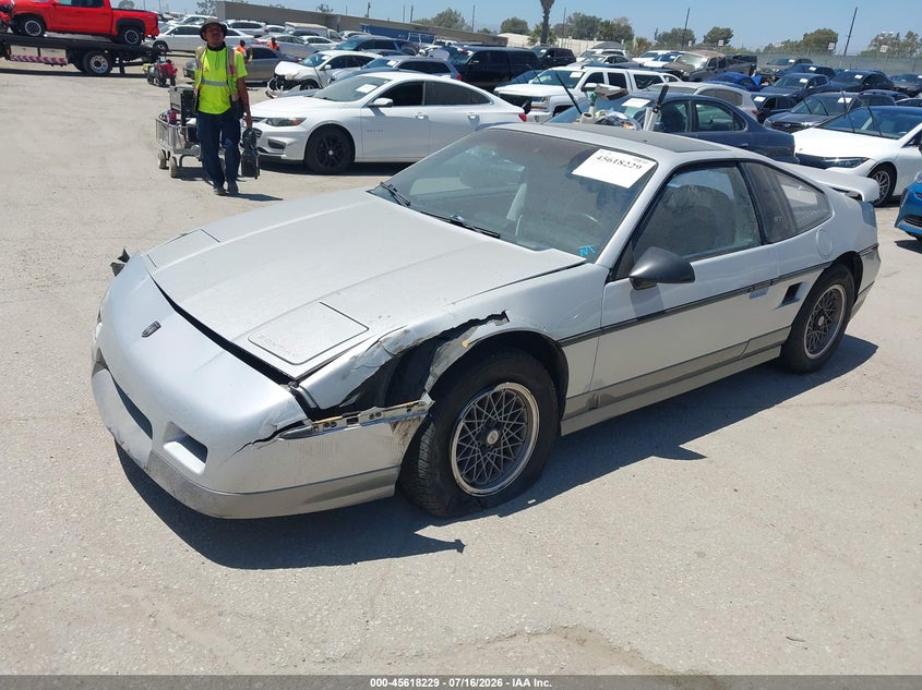 1987 Pontiac Fiero Gt VIN: 1G2PG1190HP201126 Lot: 45618229