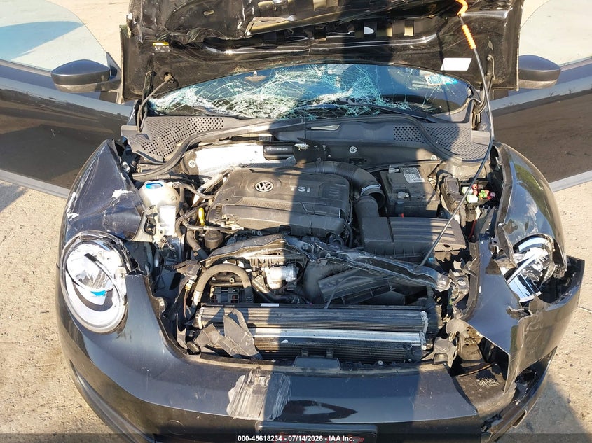 2014 Volkswagen Beetle 1.8T Entry VIN: 3VWF17ATXEM652912 Lot: 45618234