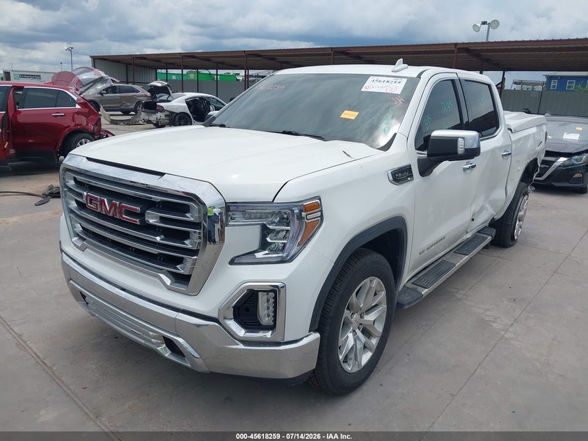2019 GMC Sierra, Left Side, IAAI, VIN 3GTP8DED5KG214569 — photo 2