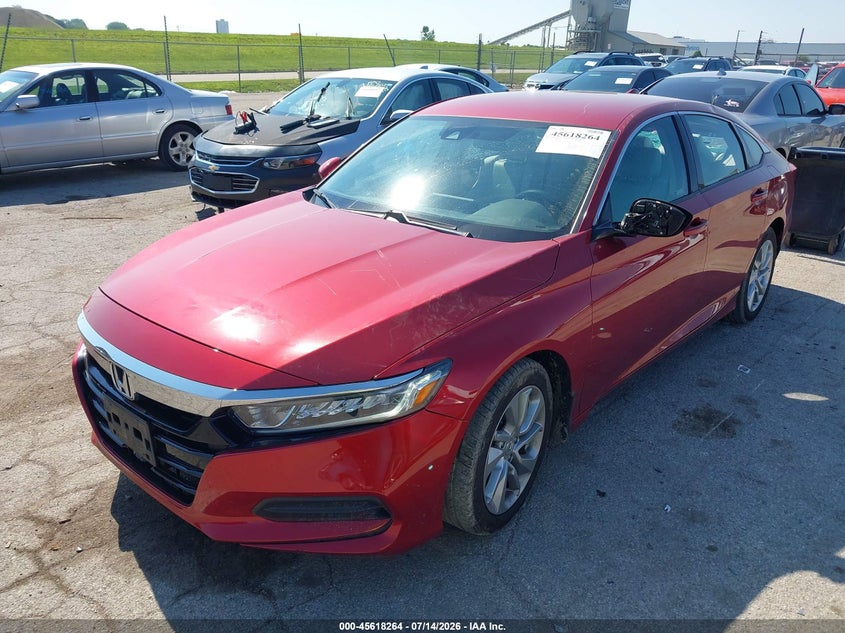 2020 Honda Accord Lx, Стихия, IAAI, VIN 1HGCV1F19LA078636 — фото 2