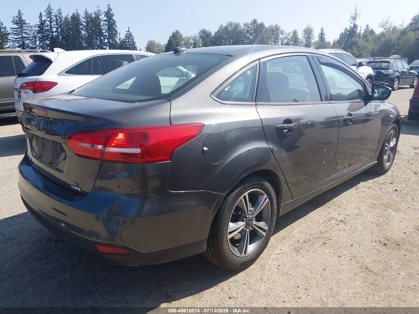 Vin: 1fadp3fexjl224576, lot: 46116724, ford focus se 20184