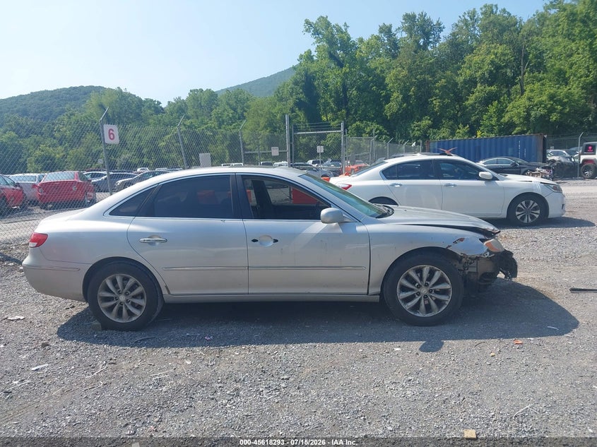 2006 Hyundai Azera Limited/Se VIN: KMHFC46F76A050932 Lot: 45618293