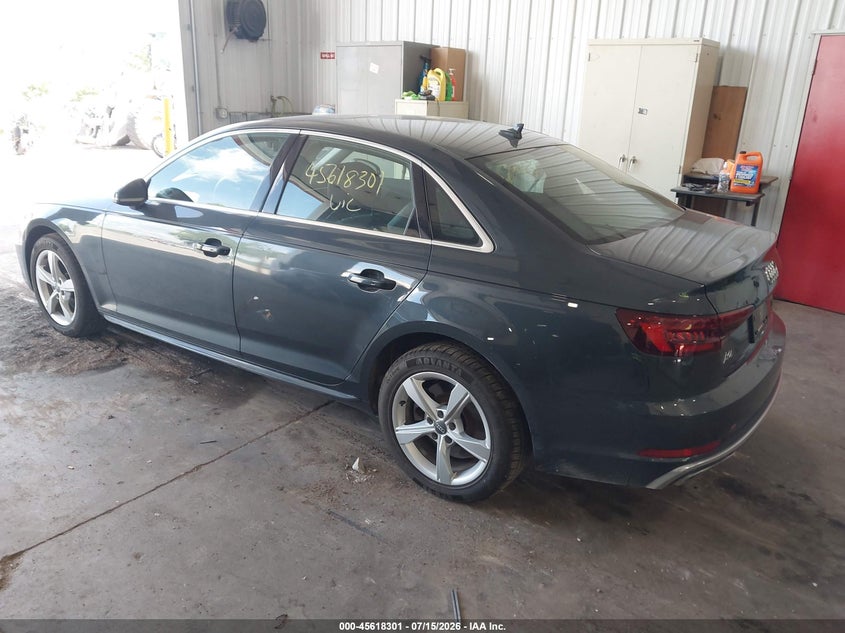 Vin: waudnaf42ka063288, lot: 46116751, audi a4 45 premium 20193