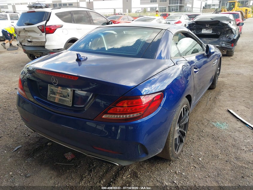 Vin: wddpk3ja4hf133277, lot: 46116783, mercedes-benz slc 300 20174