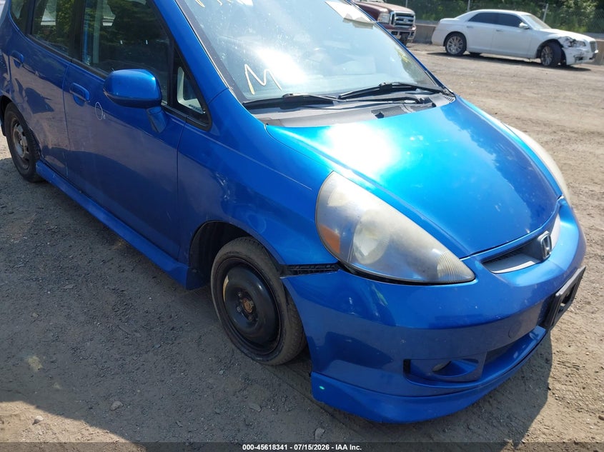 2008 Honda Fit Sport VIN: JHMGD38648S036981 Lot: 45618341