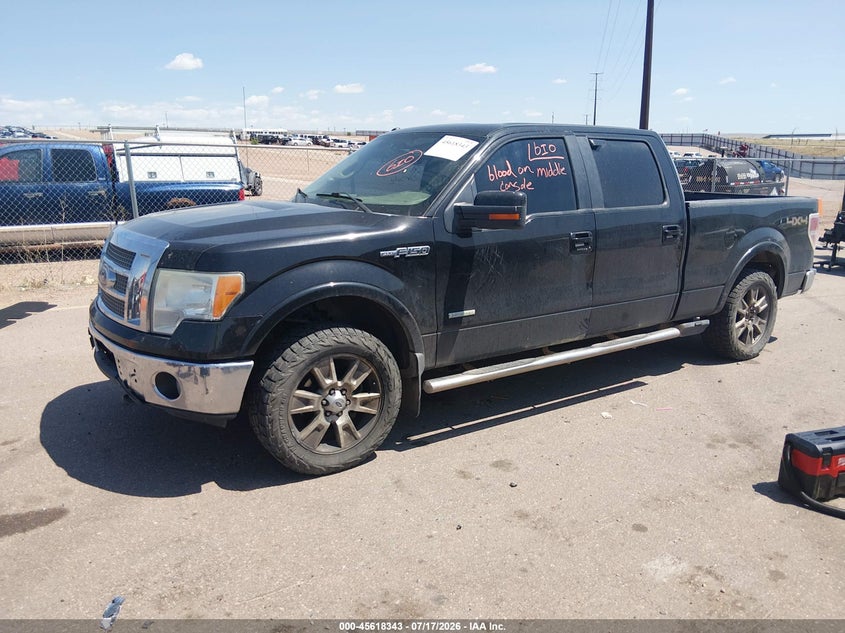 Vin: 1ftfw1et7bfa61783, lot: 46116793, ford f-150 lariat 20112