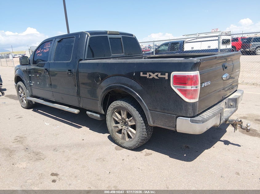 Vin: 1ftfw1et7bfa61783, lot: 46116793, ford f-150 lariat 20113