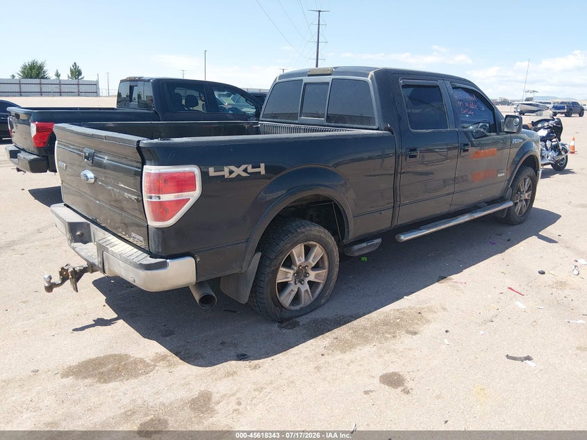 Vin: 1ftfw1et7bfa61783, lot: 46116793, ford f-150 lariat 20114