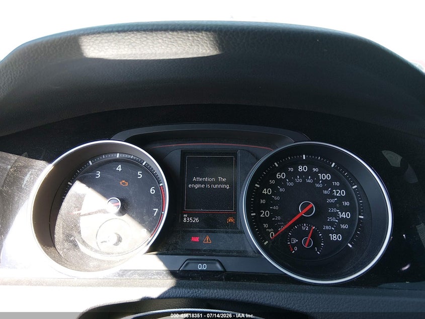 2020 Volkswagen Golf Gti 2.0T Autobahn/2.0T S/2.0T Se VIN: 3VW5T7AU4LM013274 Lot: 45618351