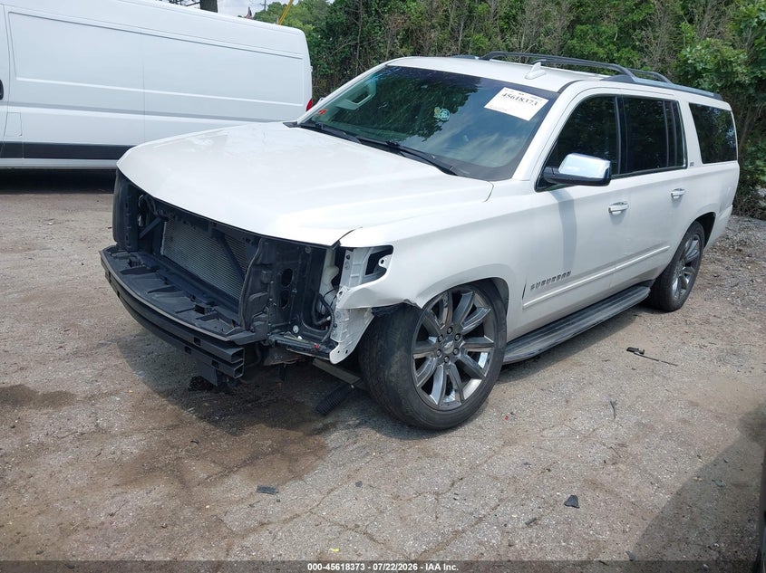 Vin: 1gnskjkc8gr180809, lot: 46116823, chevrolet suburban ltz 20162
