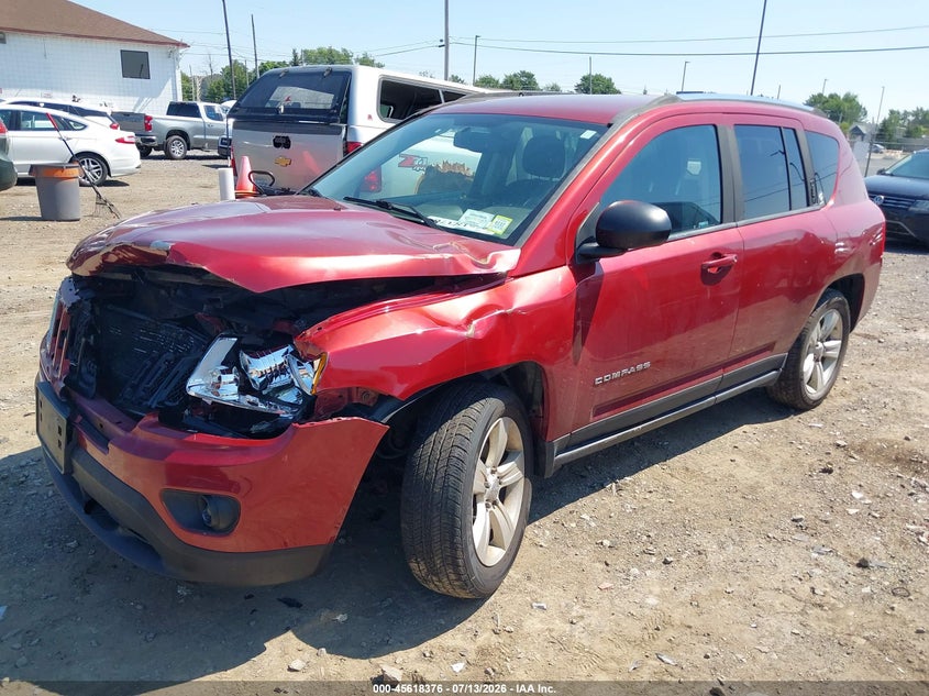 Vin: 1c4njcba3cd539610, lot: 46116826, jeep compass sport 20122