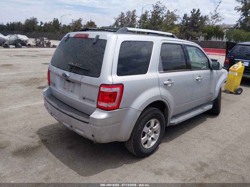 2009 FORD ESCAPE HYBRID auction photo 4
